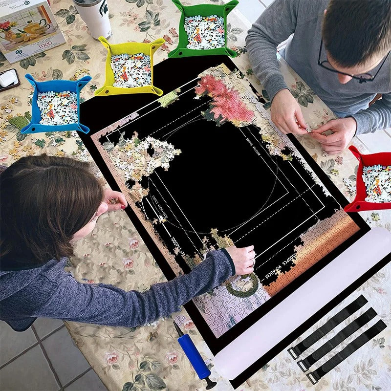 Jigsaw Puzzle Mat 1500-Piece Portable Table Saver