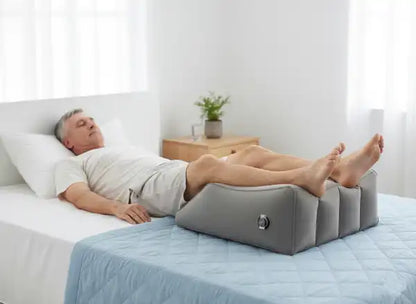 Inflatable Bed Wedge Pillow – Portable Foot Support for Comfortable Elevation