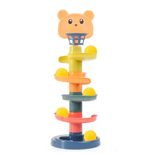 Montessori Toys Rolling Ball Toy – 5-Layer Sensory Play Learning Toy for Babies