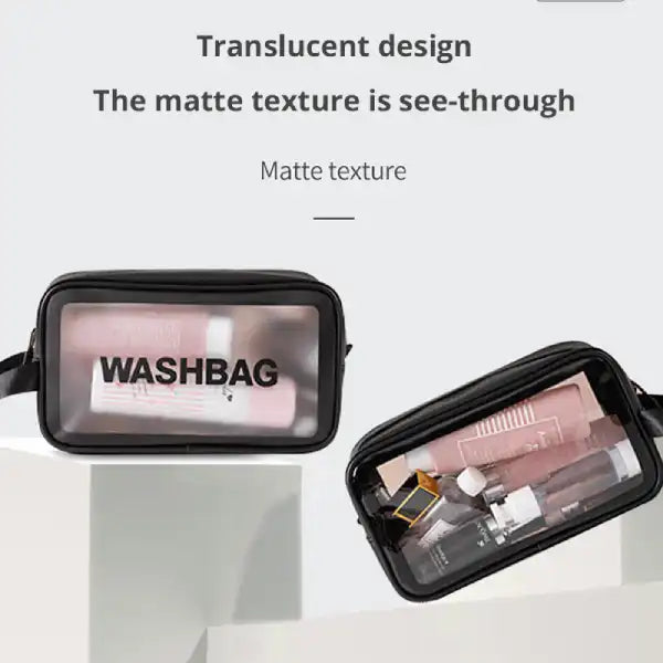 Travel Pouch Bag – Portable Waterproof Makeup & Toiletry Organizer
