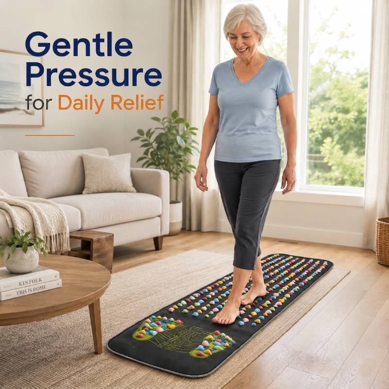 Acupressure Massage Mat – Walking Relief & Improved Circulation