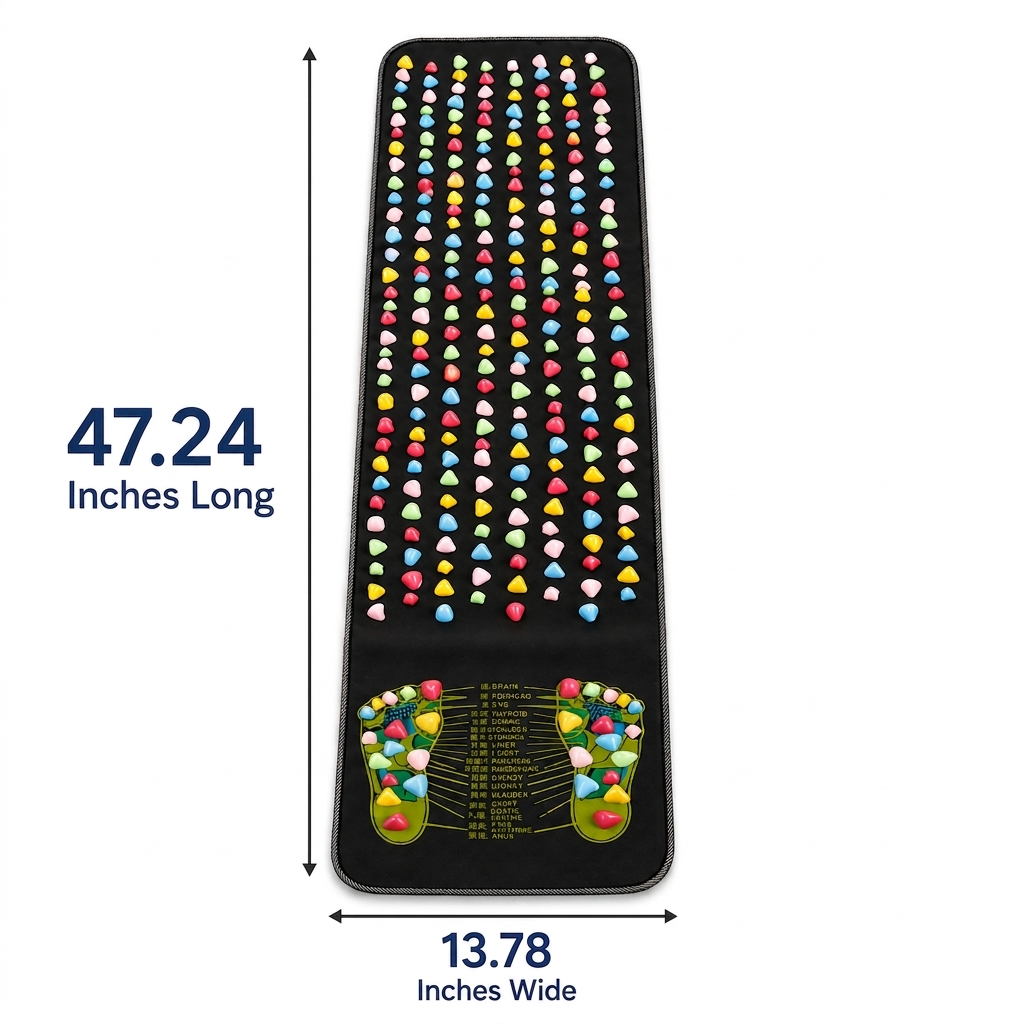 Acupressure Massage Mat – Walking Relief & Improved Circulation