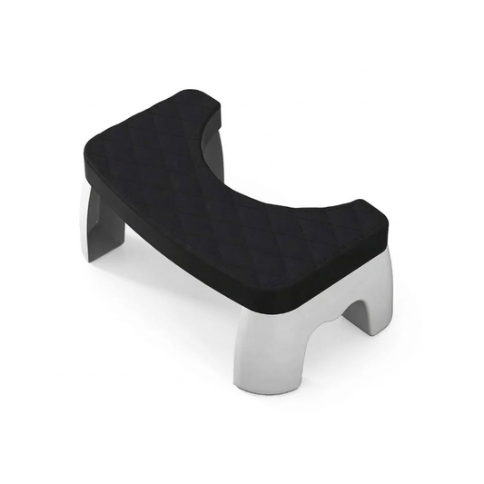 Foldable Toilet Stool – Foldable Bathroom Step, Improved Posture & Comfort