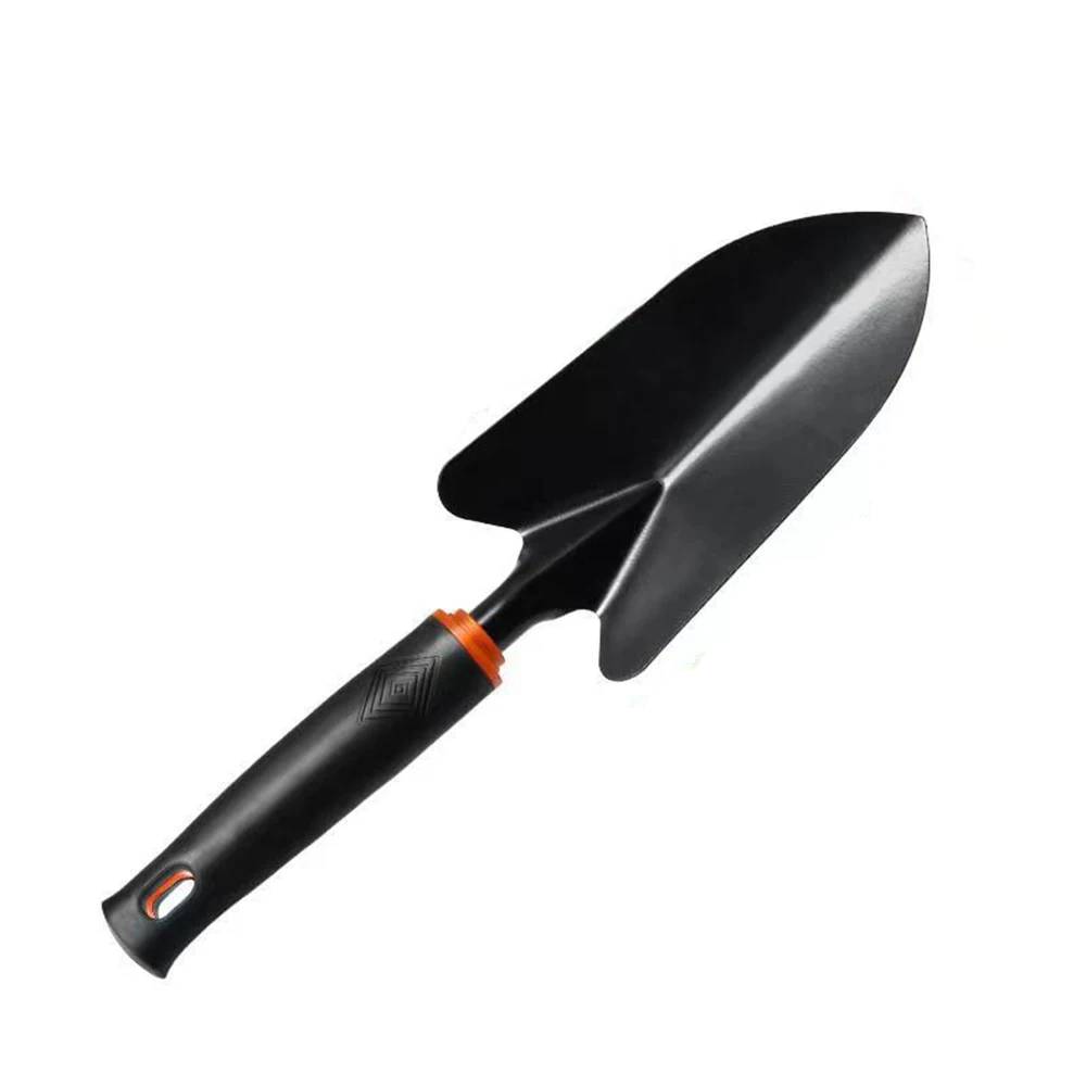 ergonomic garden shovel for planting and soil digging