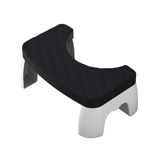 Foldable Toilet Stool for Seniors – Non-Slip Bathroom Foot Rest for Comfortable Sitting & Better Posture