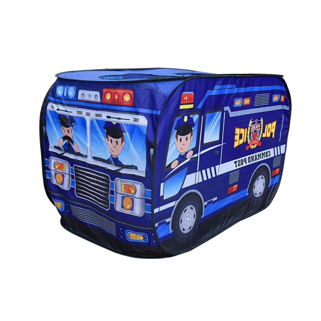 Police Car Play Tent – Instant Fun, Easy Indoor Play