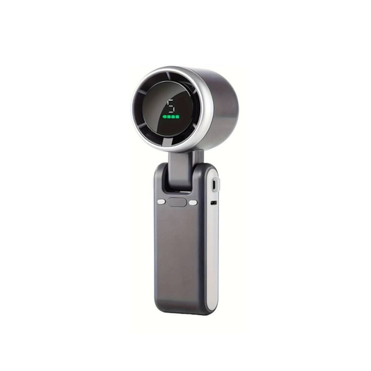 3-in-1 Turbo Handheld Fan – Lightweight & Foldable for Instant Cooling