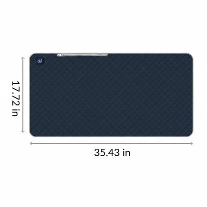 Size chart for the portable electric heating pad