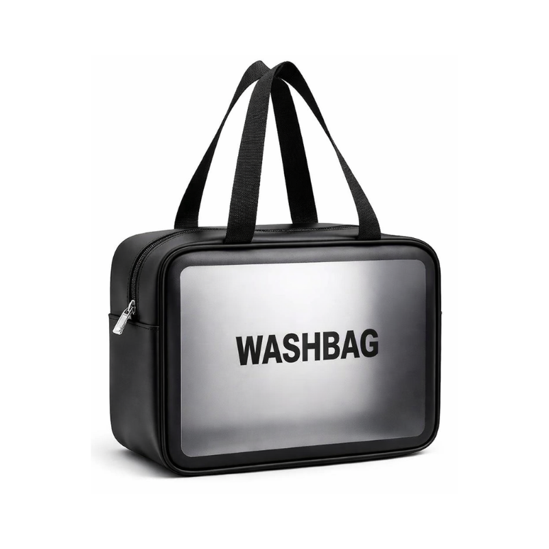 Waterproof Travel Pouch Bag – Clear Toiletry Organizer for Seniors