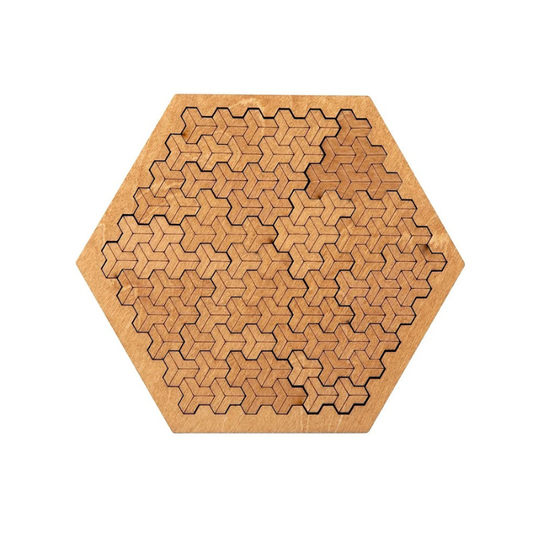 Wooden Brain Teaser – Gentle Cognitive Exercise for Seniors