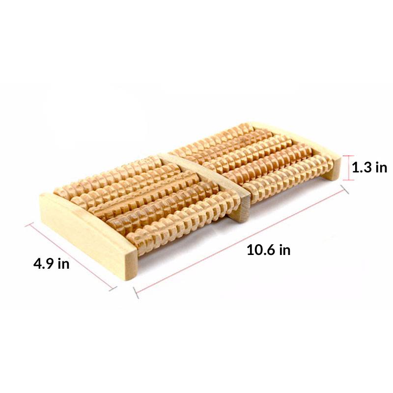 Wooden Foot Roller Massager for Everyday Comfort & Relaxation
